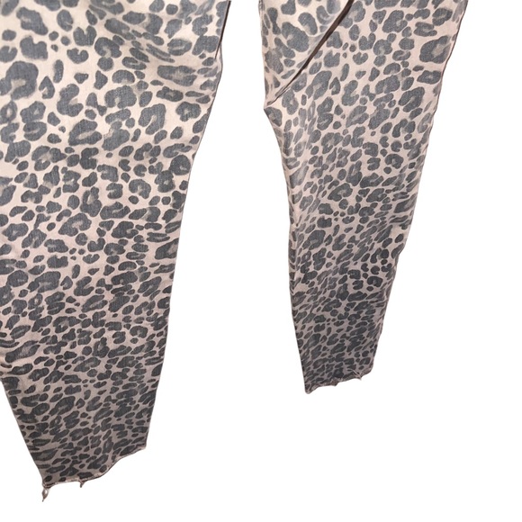 Sts Blue Ellie Leopard Print High Waist Ankle Skinny Jeans - Picture 8 of 9